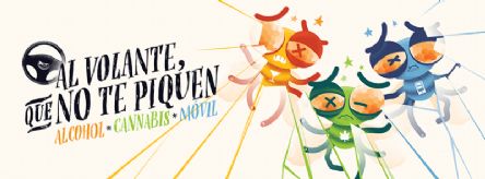 `Al volante que no te piquen`: campaa de prevencin de accidentes de trfico