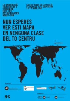 cartel Jornadas Universidad Norte Sur