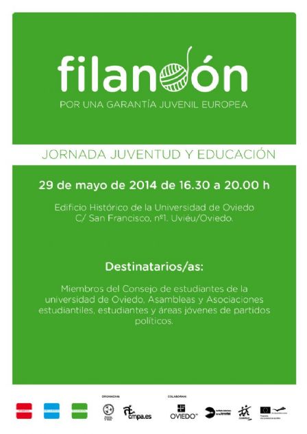 cartel Jornada Educacin y Juventud