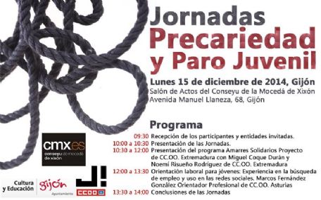 Jornadas precariedad y paro juvenil