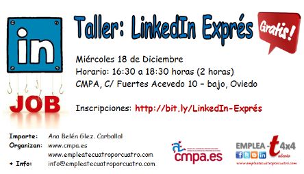 Taller de LinkedIn Exprs