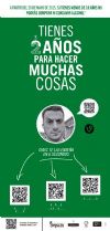 cartel Campaa informativa sobre la nueva normativa sobre alcohol