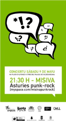 cartelo Conciertu