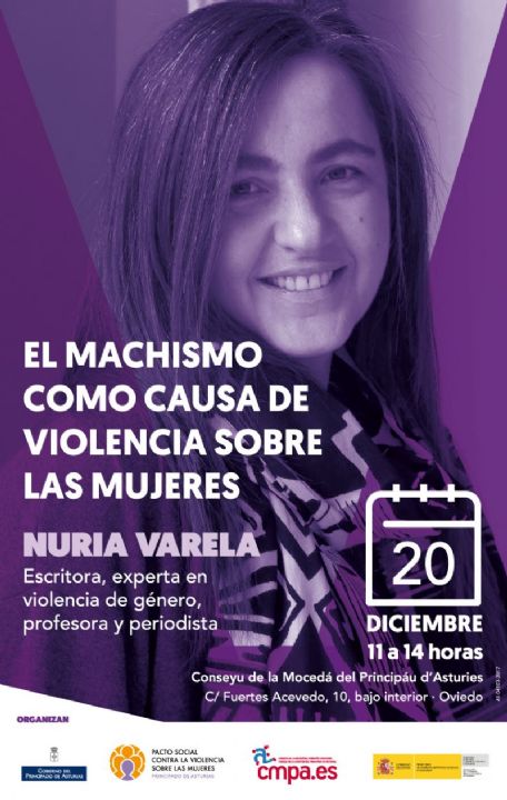 Charla de Nuria Varela en el CMPA