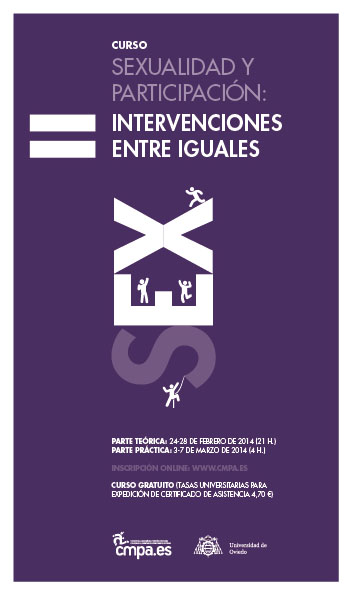 Cartel curso Sexualidad y Participacin: intervenciones entre iguales