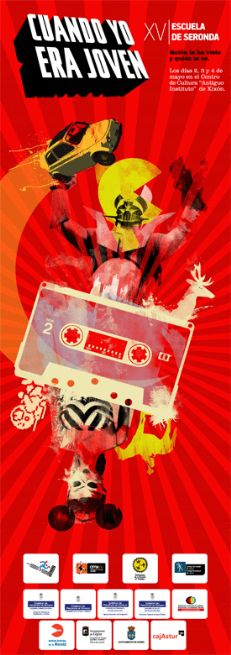 cartel XV Escuela de Seronda