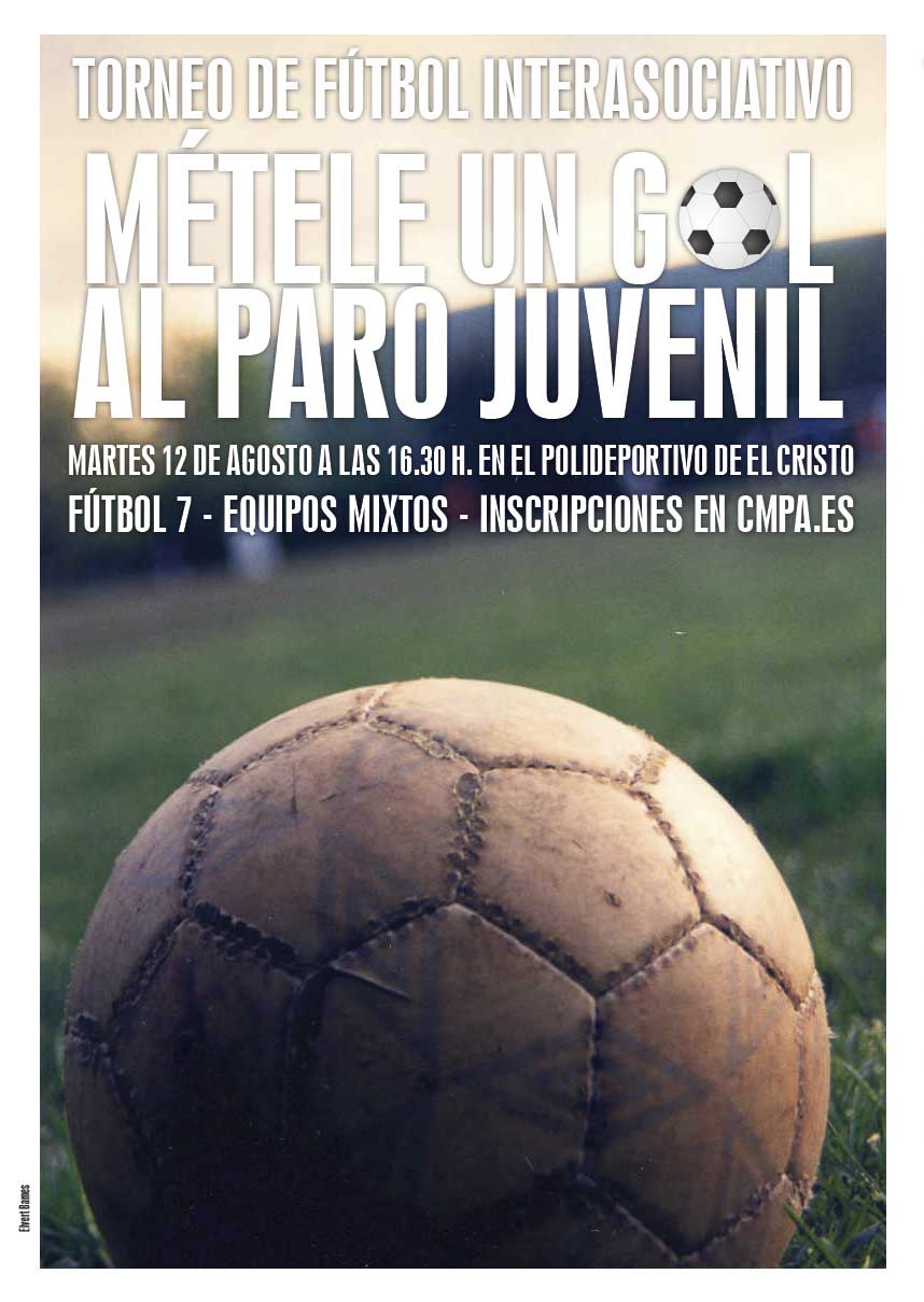 Torneo de Ftbol interasociativo: `mtele un gol al paro juvenil`