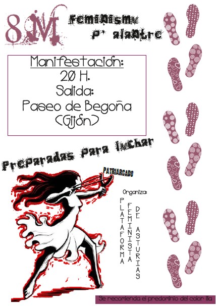 cartel mani 8 marzo