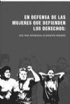 portada en defensa de las mujeres que defienden los derechos