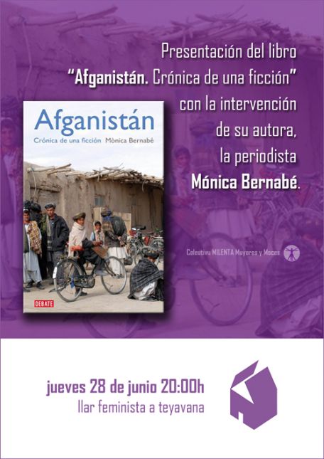 cartel presentacin libro mnica bernab
