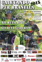 CARTEL BTT CALEYANDO PER BRAELLA 2015