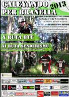 CARTEL BTT CALEYANDO PER BRAELLA 2013