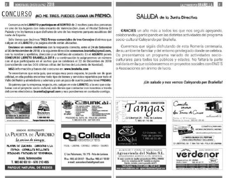 DIPTICO programacion Braella 2018 - Paginas 2 y 3