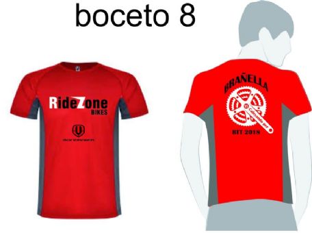 Camiseta conmemorativa BTT Braella 2018