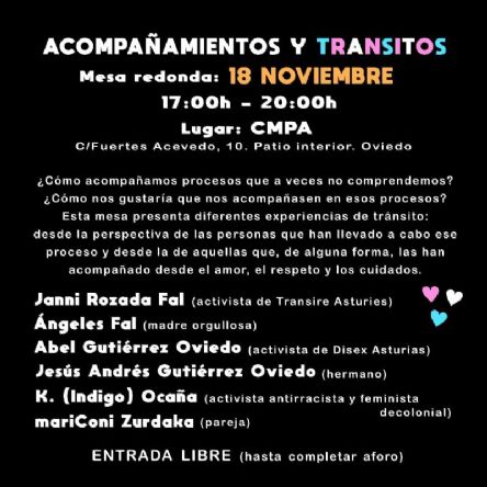 Mesa redonda Acompaamientos y trnsitos