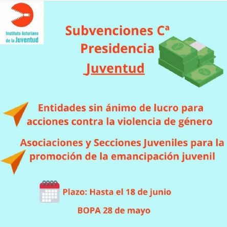 CONVOCATORIA SUBVENCIONES IAJ