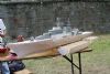 Barco en construccin