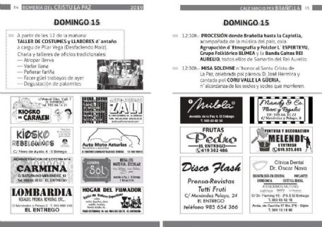 DIPTICO Brañella 2019 - Paginas 14 y 15