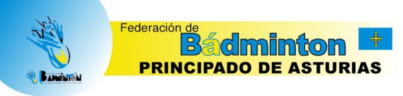 cabecera federacin badminton Asturias