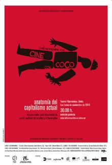 cartel Cine con coco: `anatomía del capitalismo actual`