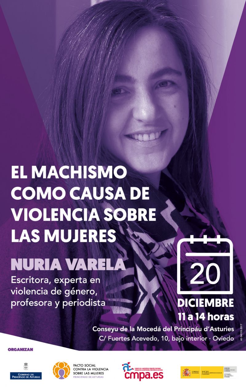 Charla de Nuria Varela en el CMPA