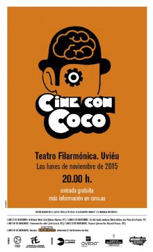 CARTEL CINE CON COCO 2015