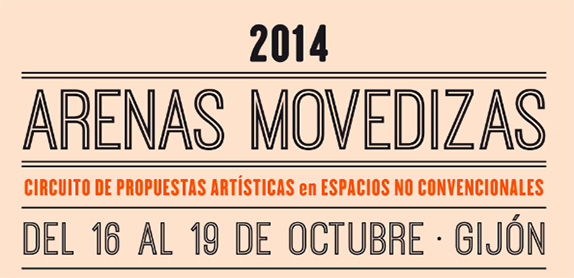 cartel Arenas Movedizas 2014