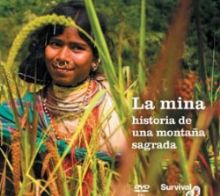 Cartel del documental ´La mina: historia de una montaña sagrada´